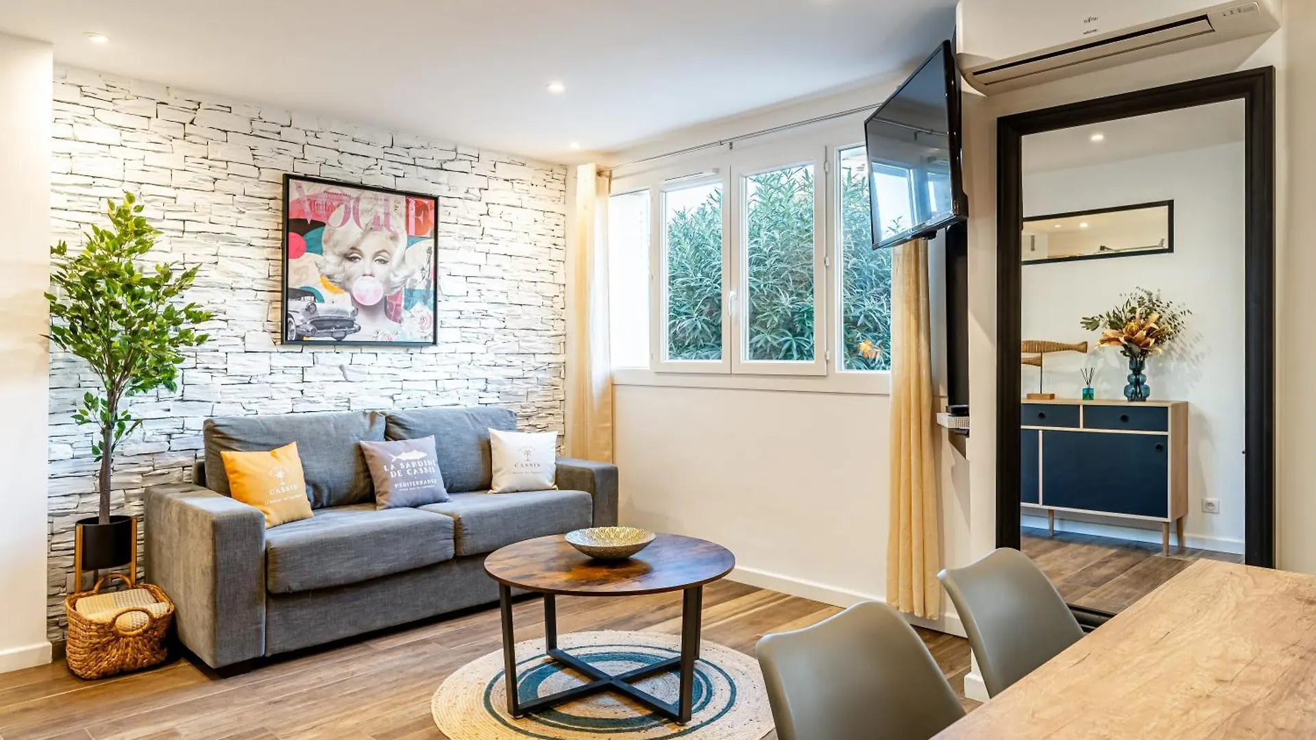 Appartement Cassis Le Marignan- Rdc - Garage - Classe 3 Etoiles